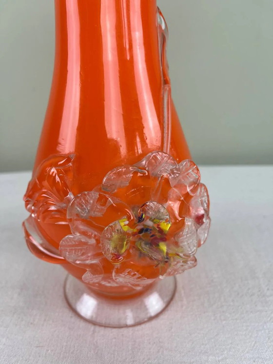 Geblazen glazen vaas uit Murano – Vazen, Crystal, Glass, Vintage (photo 3 of 10)