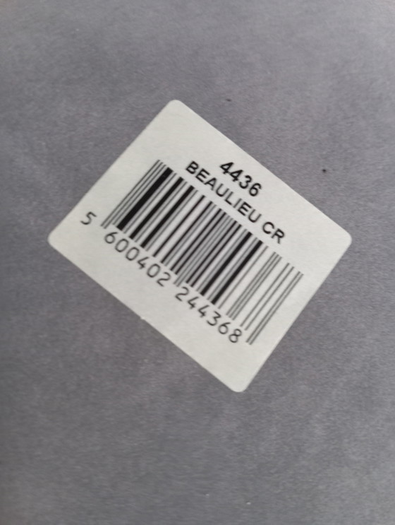 Image 1 of White floor lamp, white ceramic base, Beaulieu model by Envy / Portugal