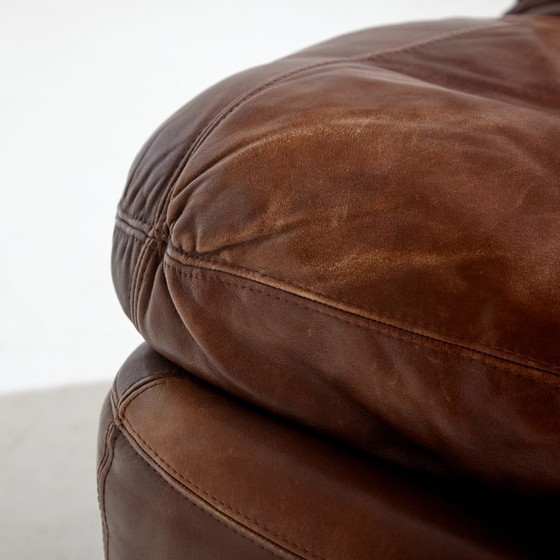 Image 1 of MK8007 Modular leather sofa set by Dreipunkt, Set of 3