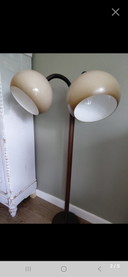 Space age retro vintage lamp