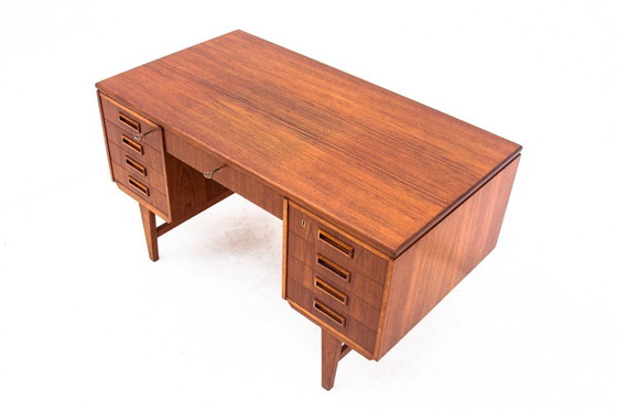 Image 1 of Schreibtisch aus Teakholz, Dänemark, 1960er Jahre.