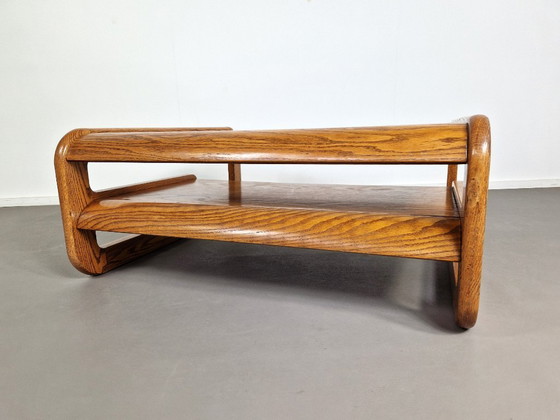Image 1 of Lou Hodges Coffee Table | Oak | 1970s