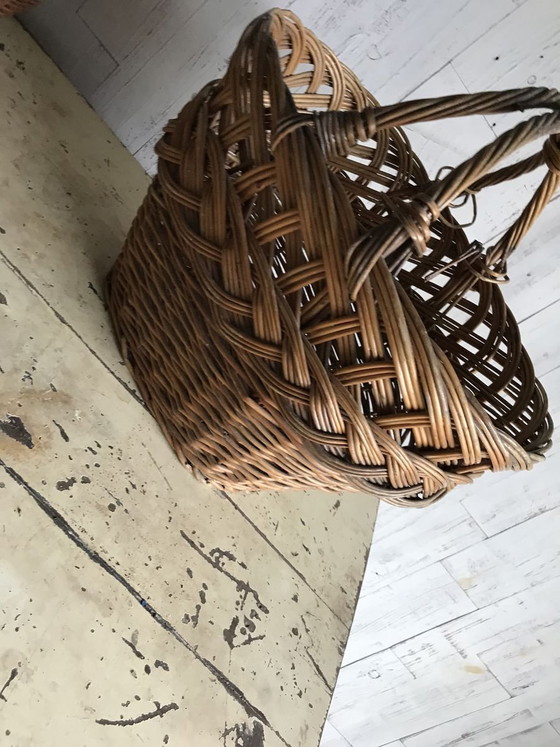 Cesti in vimini, anni '60, set di 2 – Oggetti decorativi (photo 4 of 10)