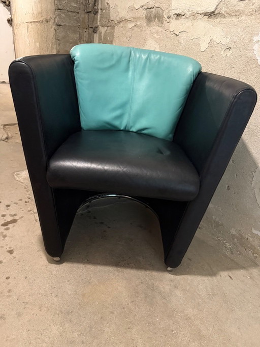 Luxury leather armchair