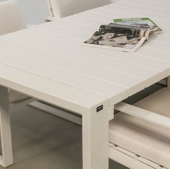 Image 1 of Table basse Borek Samos - 200x100 avec chaise (lot de 4)