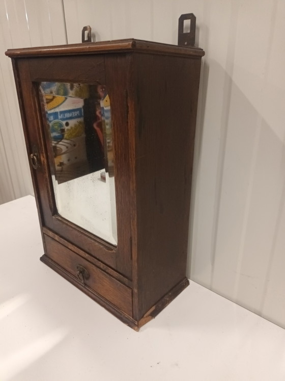 Image 1 of Antique mirror cabinet