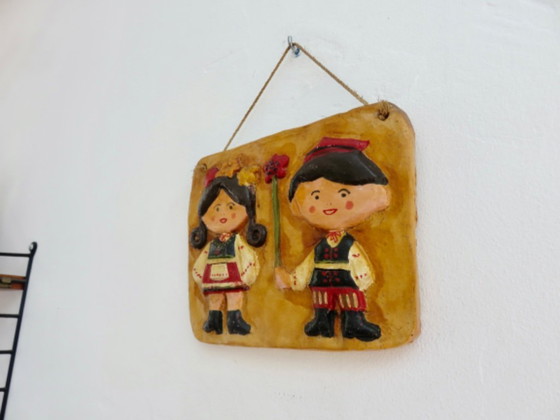 Image 1 of Polnische Wandkeramik, 1967