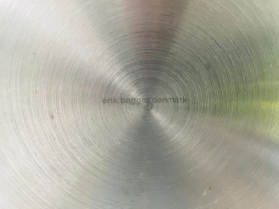 Image 1 of Vintage Erik Bagger design bowl – Danish stainless steel design