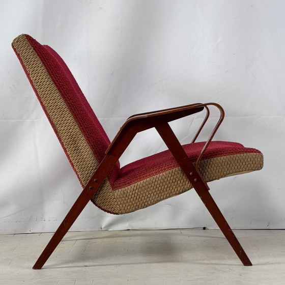 Image 1 of Coppia di poltrone vintage di Jaroslav Jirák per Tatra Nabytok, anni '60