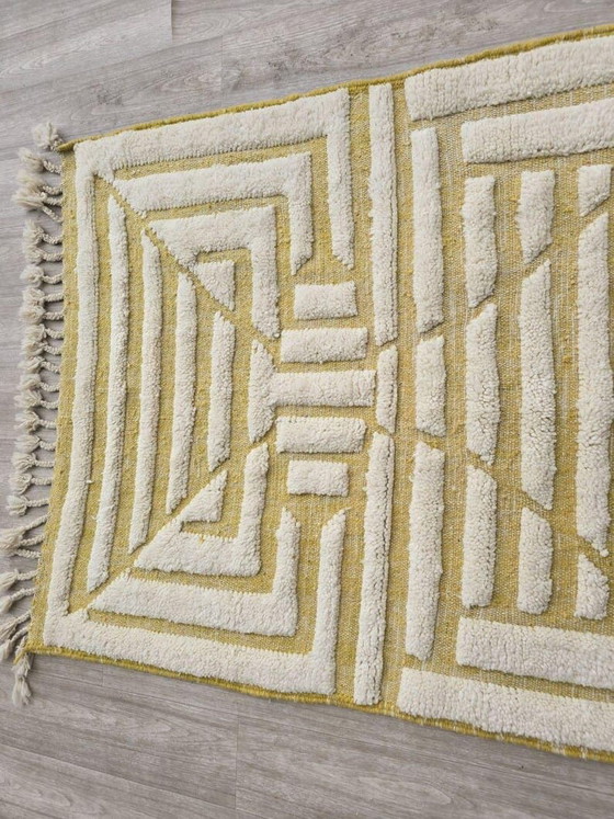 Image 1 of Klein handgemaakt Berberkleedje 100/200 cm