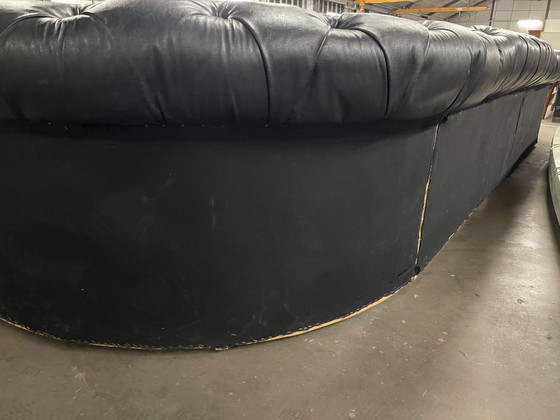 Vintage Huge Chesterfield Style Sofa, 4 Modules – Modular sofas, Leather (photo 6 of 14)