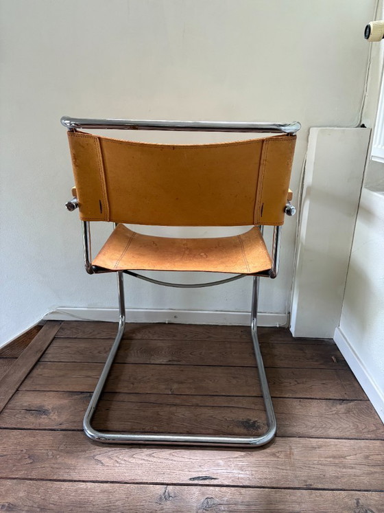 Image 1 of 6 vintage  Thonet vergaderstoelen