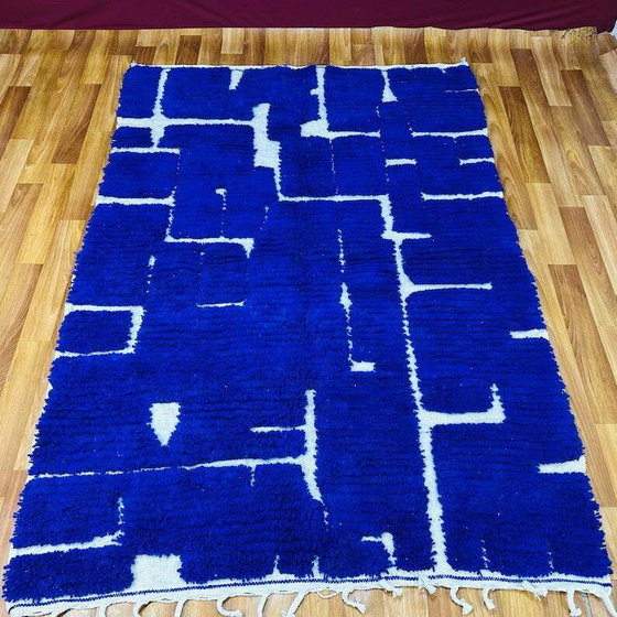 Tappeto blu Majorelle 230cm x 150cm – Tappeti, Wool (photo 9 of 10)