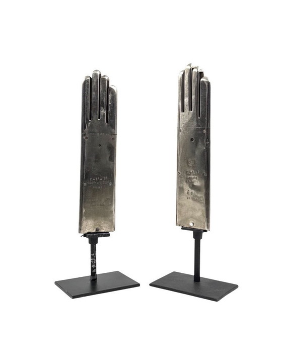 Image 1 of Coppia di scaldaguanti, Hilaire et Cie Grenoble Francia anni '40