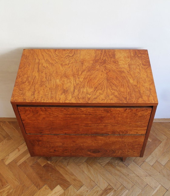 Image 1 of Commode en noyer des années 1950