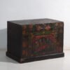 Baule antico dipinto in legno di pino – Cina, circa 1900 – Armadi contenitori, Iron (photo 9 of 40)