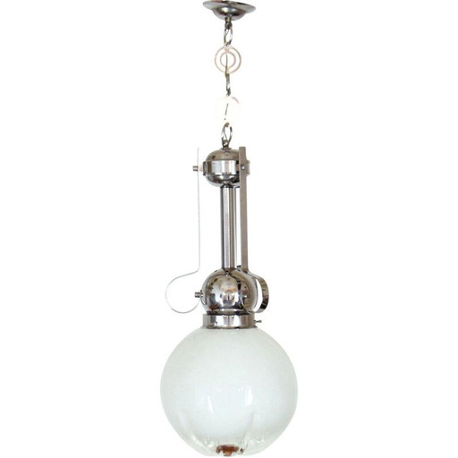 Suspension en verre vintage par Mazzega 1970