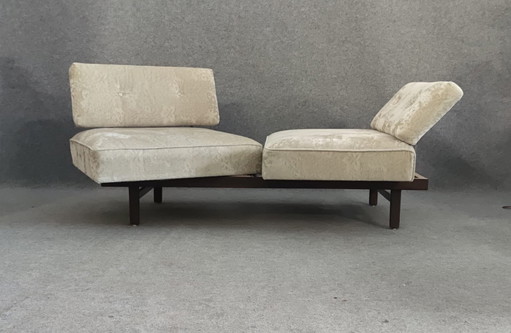 Divano Stella Couch, poltrona, stile vintage anni '60, due posti, stile anni '60