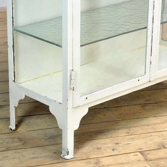 Image 1 of Iron medical cabinet, 1930s