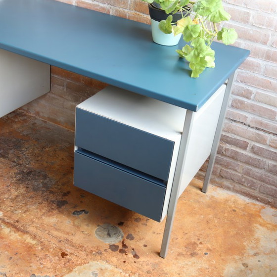 Image 1 of Vintage design bureau A.R. Cordemeijer 3803 bureau van Gispen groot