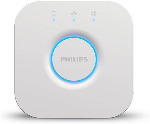 Philips Hue Bridge 2.0 : Hub Central de Contrôle d'Éclairage Intelligent, fonctionne avec Alexa, Google Assistant & Apple HomeKi