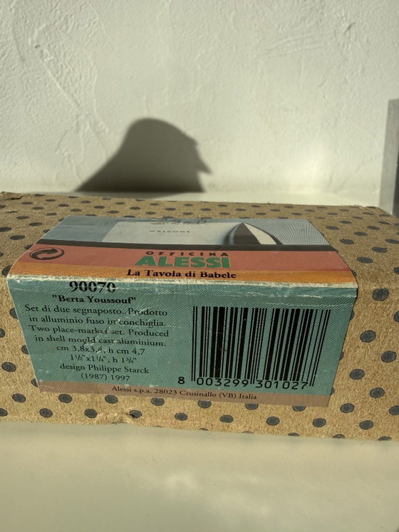 Image 1 of Berta Youssouf Kartenetui von Philippe Starck für Alessi, 1997, mit Schachtel
