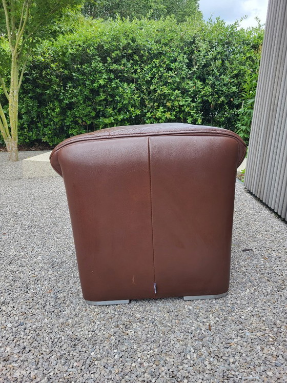 Poggiapiedi per sgabello Jori – Poggiapiedi e pouf, Leather (photo 5 of 7)