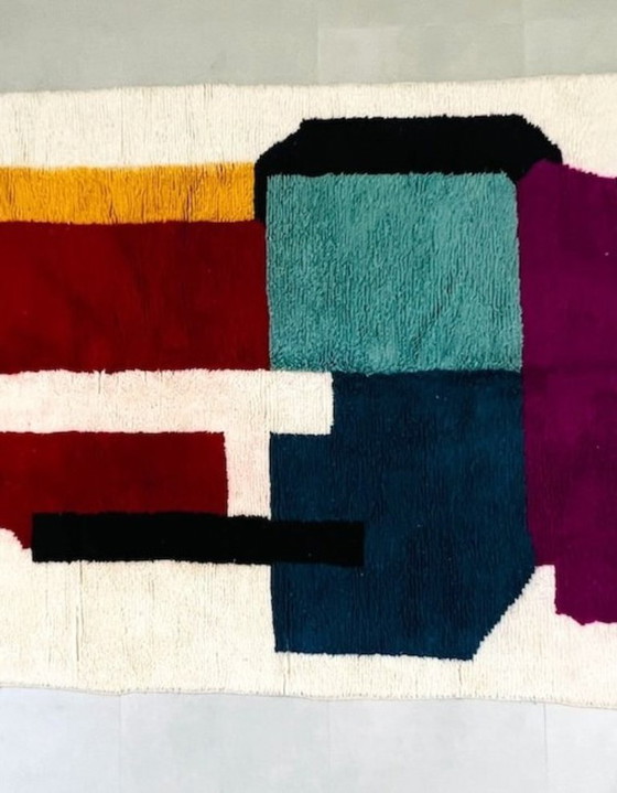 Image 1 of Tapis berbères multicolores en laine 250cmx200cm