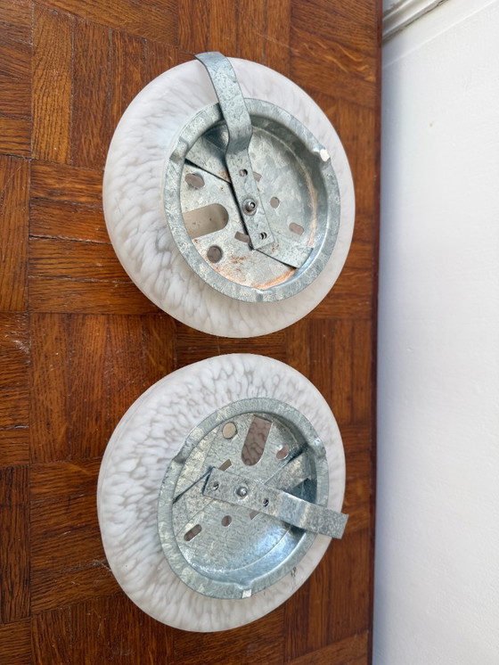 Image 1 of Coppia di applique in pasta di vetro