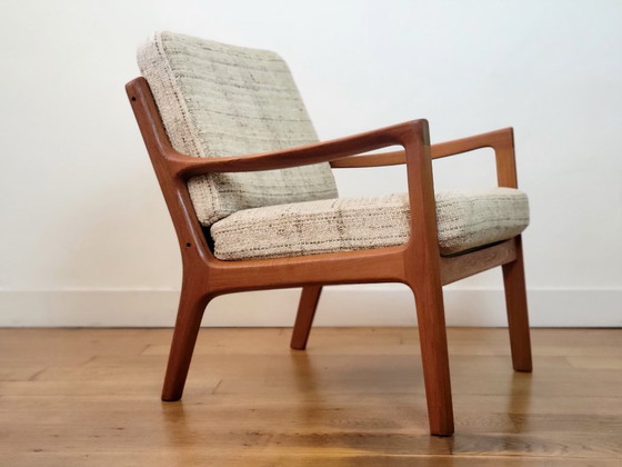 Image 1 of Chaises Senator vintage conçues par Ole Wansher pour Cado, Danemark, 1960