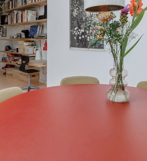 Table de salle à manger en linoléum 145Cm