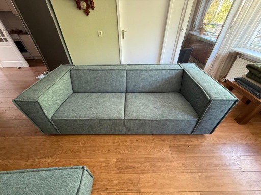 Modern design sofa with ottoman