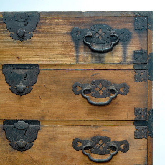 Image 1 of Japanse Tansu ladekast, circa 1870