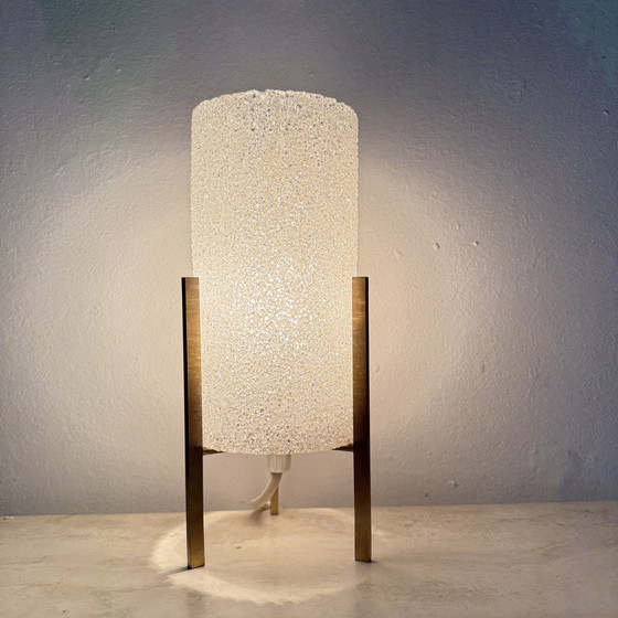 Image 1 of Lampe de table vintage tripode sugar rocket, 1970