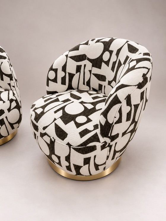 Pulp - Drehbarer Sessel – Maisons Du Monde, Holz (photo 3 of 5)