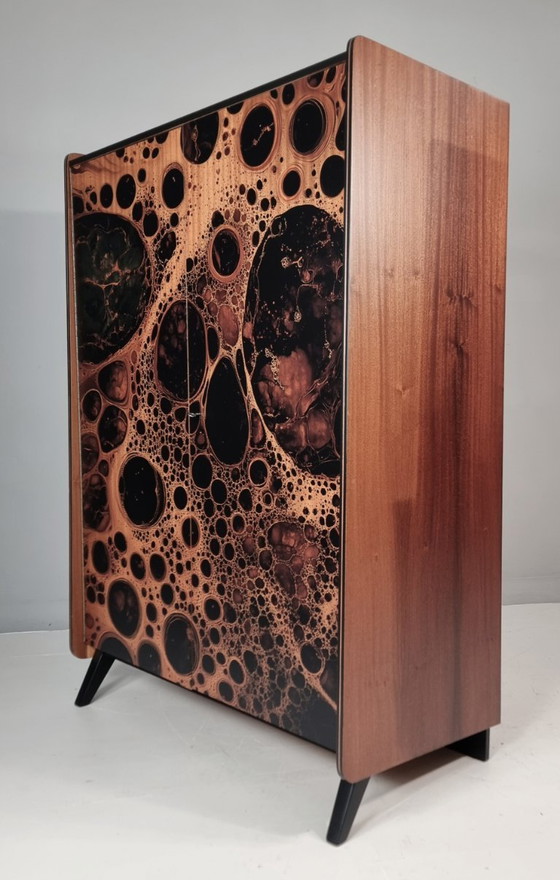 Image 1 of Vintage kledingkast, jaren 70