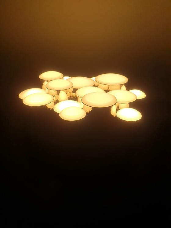 Image 1 of Vintage Ikea SÖDERSVIK Lamp: Chrome Space Age Light