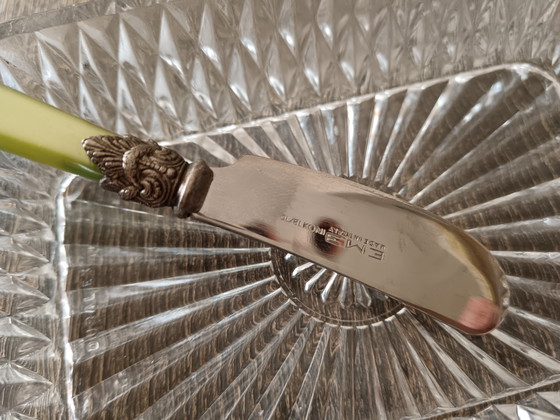 Image 1 of Butterdose (DURELAX) - mit Messer (EME) aus den 1970er Jahren