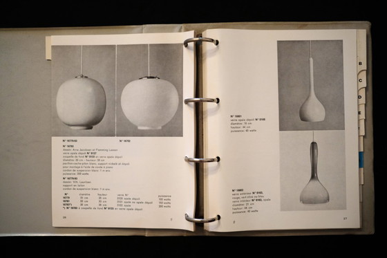 Image 1 of Catálogo comercial de Louis Poulsen años 60