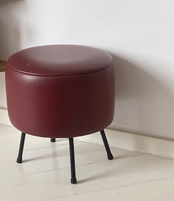 Image 1 of Vintage naaimandje skai jaren '60