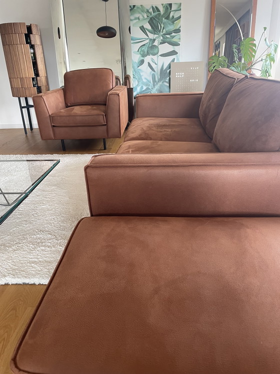 Salon Zetelset Cognac – Zithoek, Leather, Metal (photo 6 of 6)