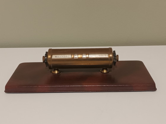 Calendario perpetuo – Oggetti decorativi, Copper, Leather (photo 7 of 7)