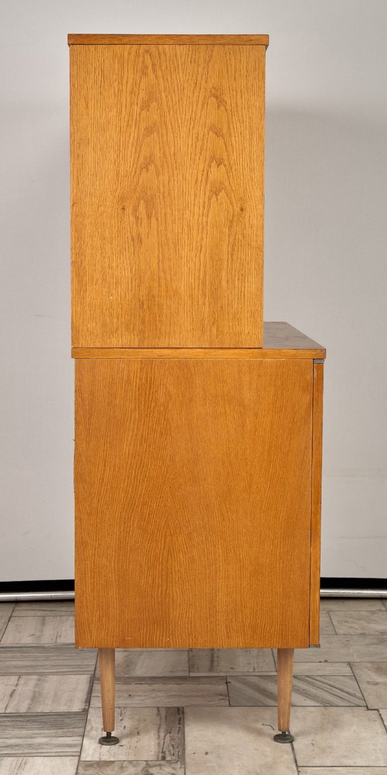 Vintage vitrinekast, UP Závody, jaren 60, Tsjechoslowakije – Vitrinekasten, Wood (photo 4 of 22)