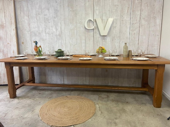 Image 1 of Large farmhouse table 290x90cm