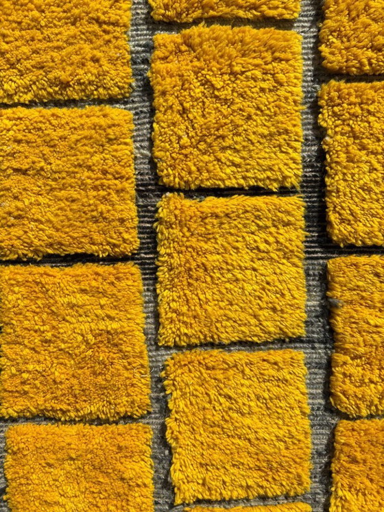 Image 1 of Maßgefertigter gelber marokkanischer Teppich 200 cm x 300 cm