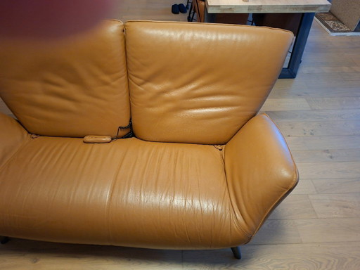 Leolux Panta Rhei 2-zits leder elektrisch izgs