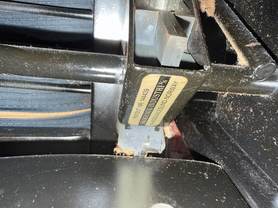 Image 1 of Skoghaug Industries leren relaxfauteuil uit de jaren 70/80.