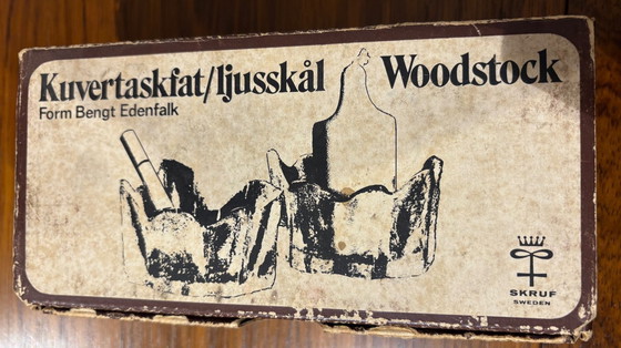 Image 1 of Juego de 4 portavelas de té - vidrio templado