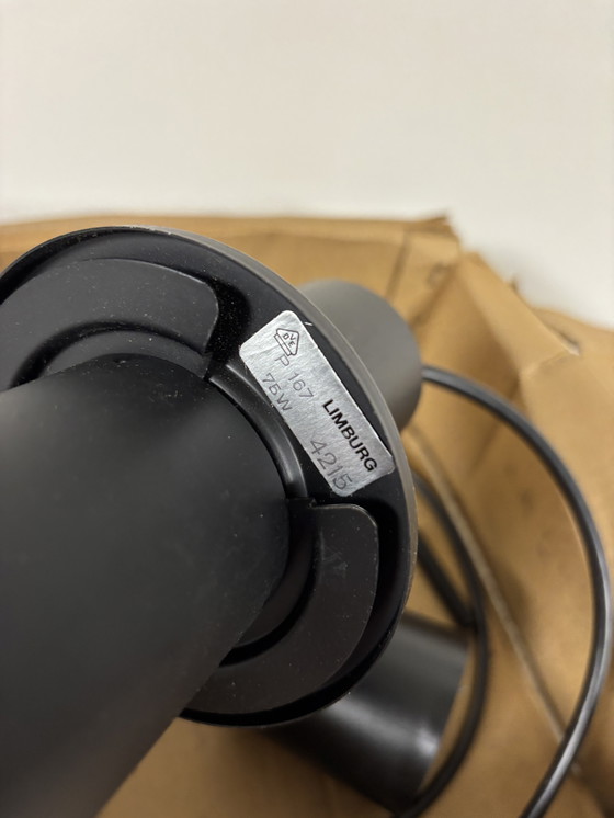 Image 1 of Unique: Vintage Glashütte Limburg Pendant Lamp 'New Old Stock' (New in Box!)