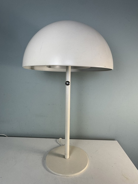 Vintage IKEA Brasa Table Lamp – White – Retro Design – Metal (photo 8 of 15)
